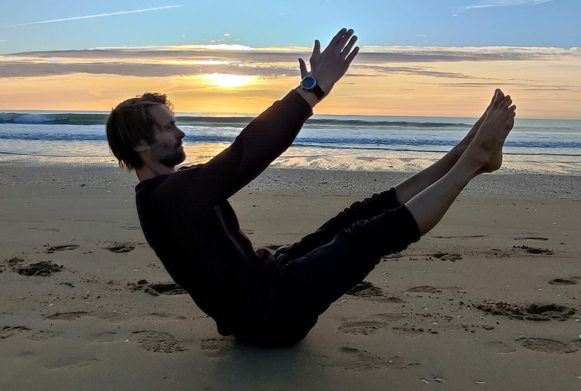 Pilates, plage erdeven